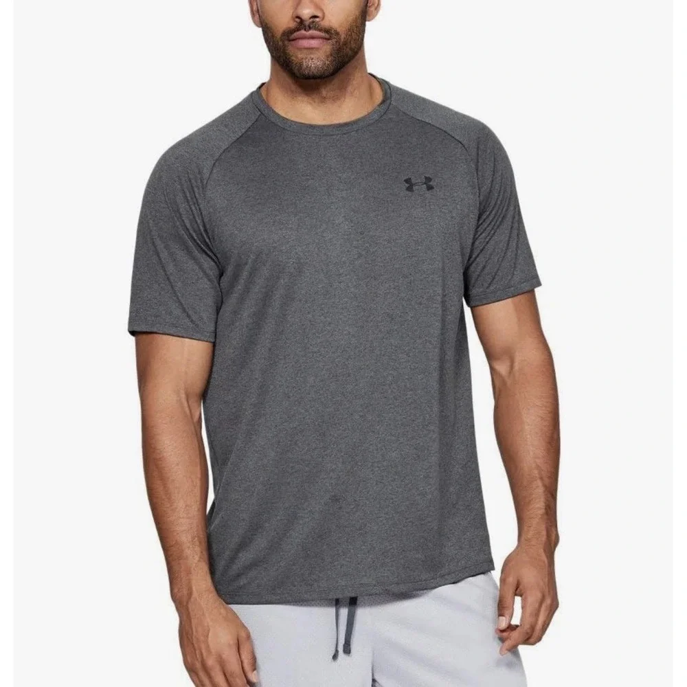 Under Armour Men's Tech 2.0 Short-Sleeve T-Shirt Gray Size LT New Sportswear NWT
